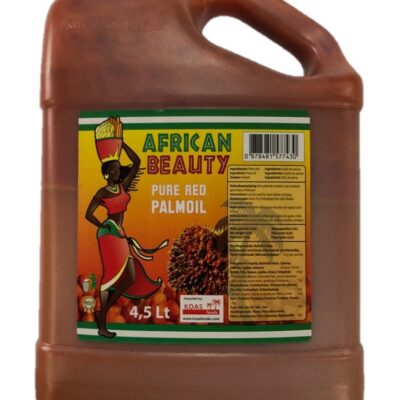 African Beauty Huile de Palme 4 x 4,5 L