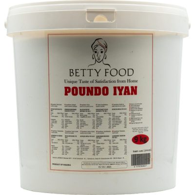 Betty Food Poundo Iyan — Seau 9 kg (PRO)