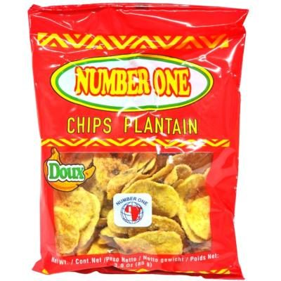 Chips de banane plantain — Carton 20 x 85 g
