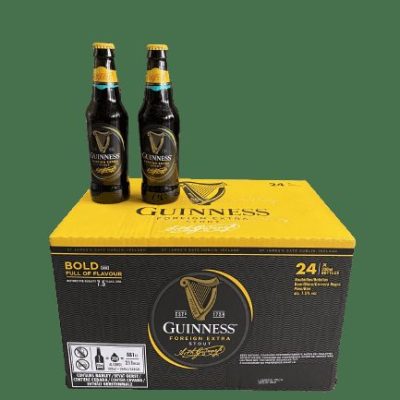 Guinness Original Extra Stout Irlande — 24 x 33 cl