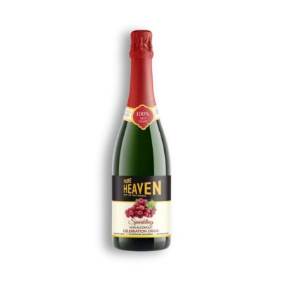 Pure Heaven Raisin Rouge pétillant sans alcool — carton 12 x 750 ml