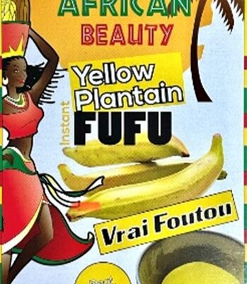 Yellow Plantain Fufu 24 x 681 g