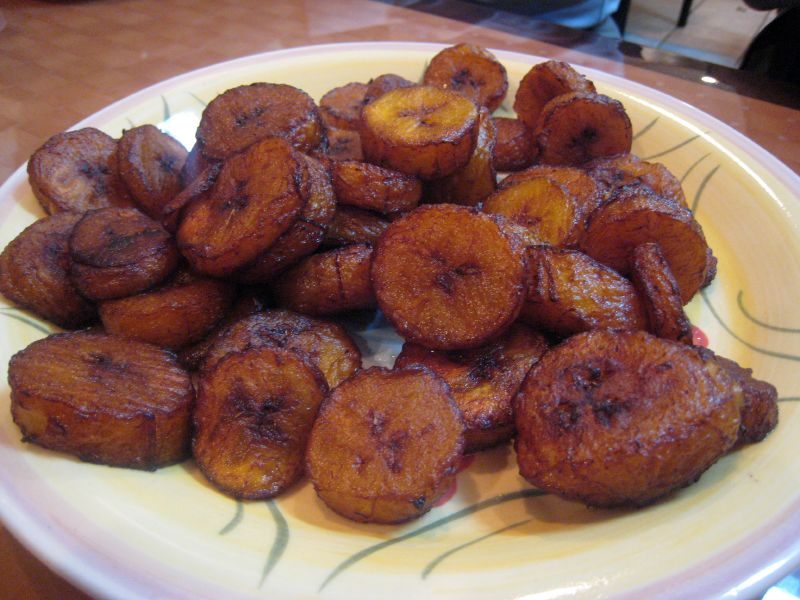 Alloco, bananes plantain mûres frites de Côte d'Ivoire