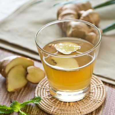 Jus de gingembre artisanal